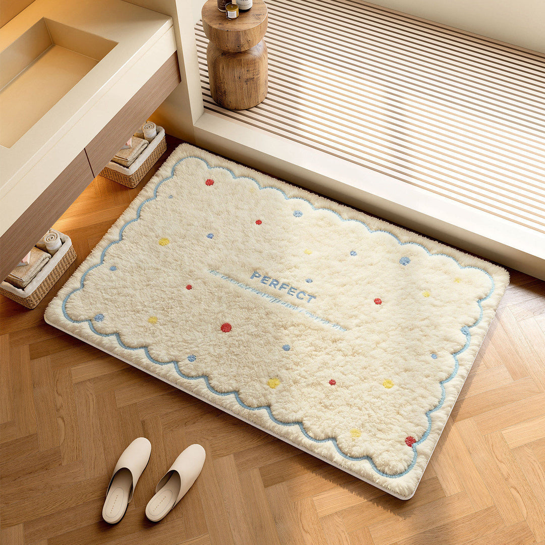 Playful Cartoon-Themed Bathroom Mat Kalsten