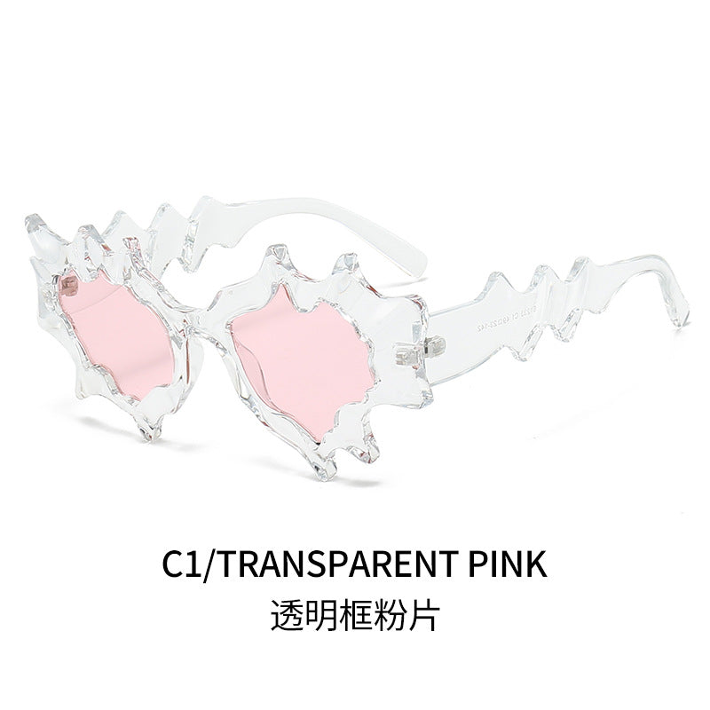 Ladies' Fashion Sunglasses in Extravagant Wave Design Kalsten