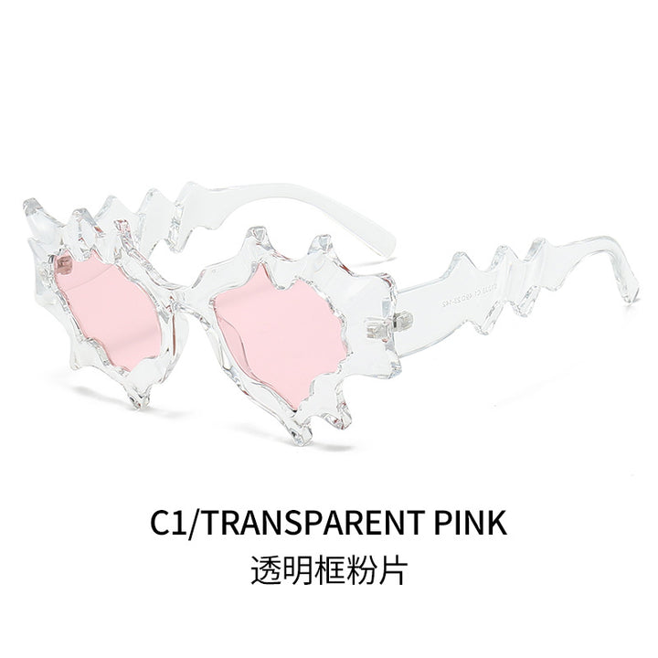 Ladies' Fashion Sunglasses in Extravagant Wave Design Kalsten