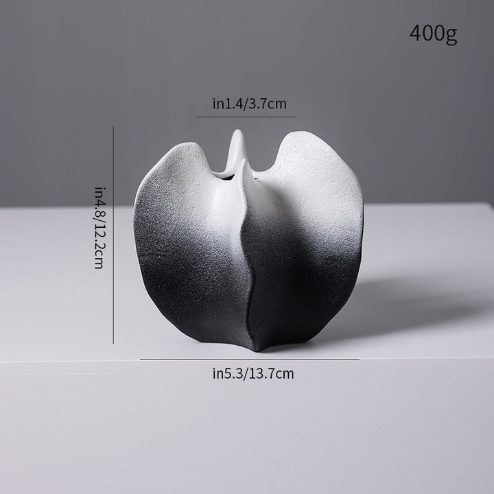 Textured Modern Decorative Ceramic Vase Kalsten