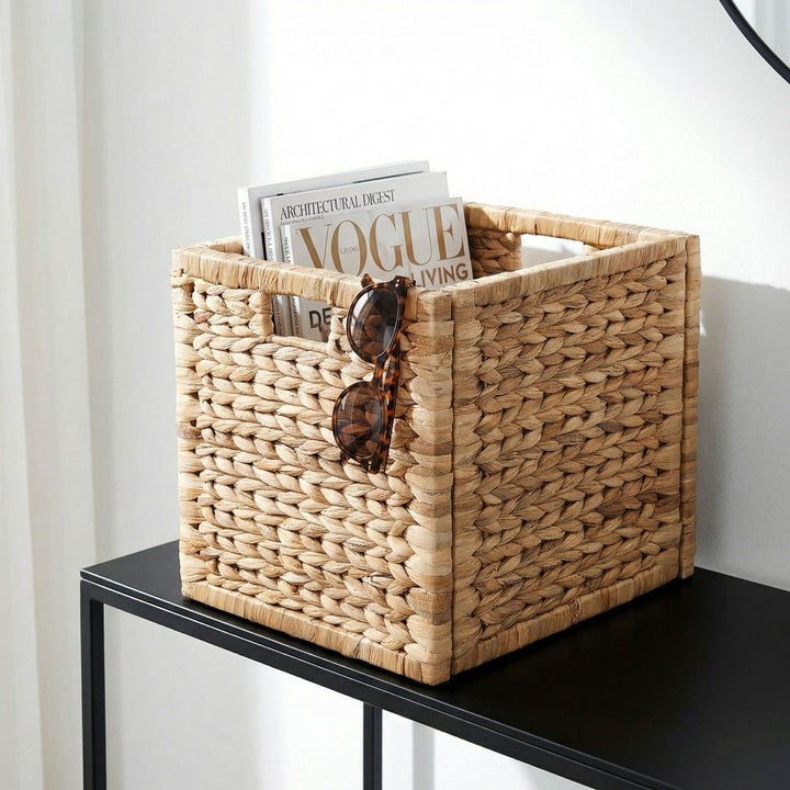 Practical storage basket made of braided material Kalsten