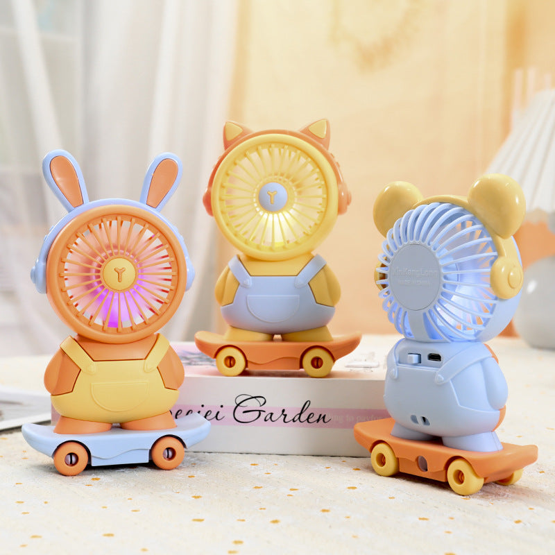 Women Funny Hand Fan in Animal Design Kalsten