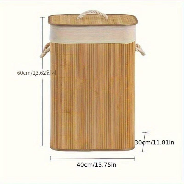 More Elegant and Practical Laundry Basket Made of Rattan Kalsten