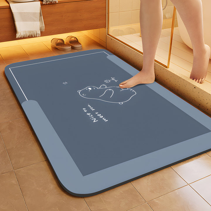 Non-Slip Cartoon-Themed Bath Mat Kalsten