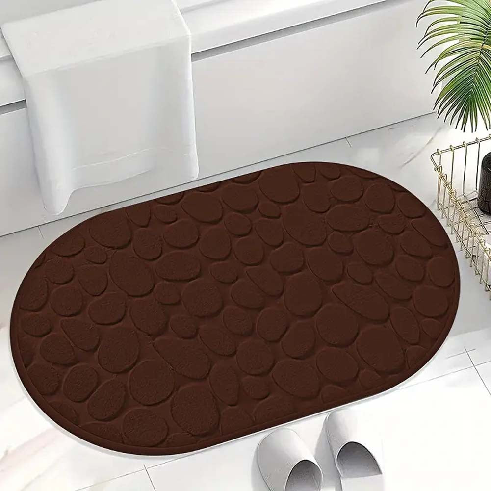 Soft Pebble Textured Bath Mat