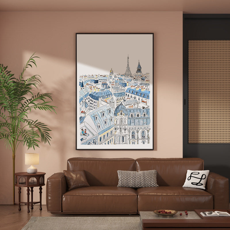 Coastal Landscape Canvas Wall Art
