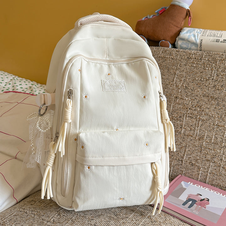 Decorative Floral Embellished Backpack Kalsten