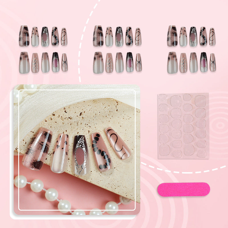 Artistic Abstract Press-On Nails