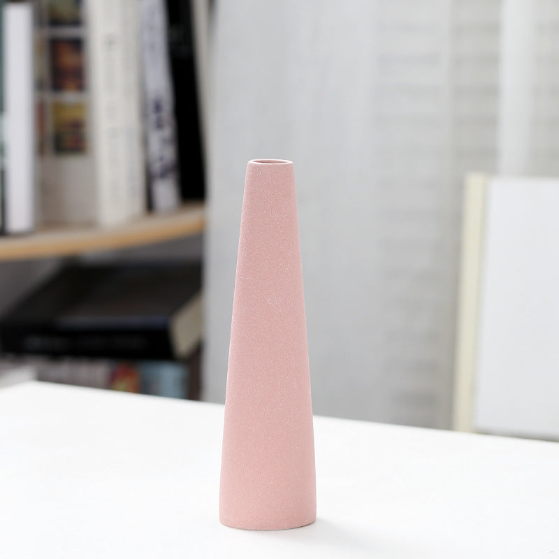 Elegant Sculptural Ceramic Vase Kalsten