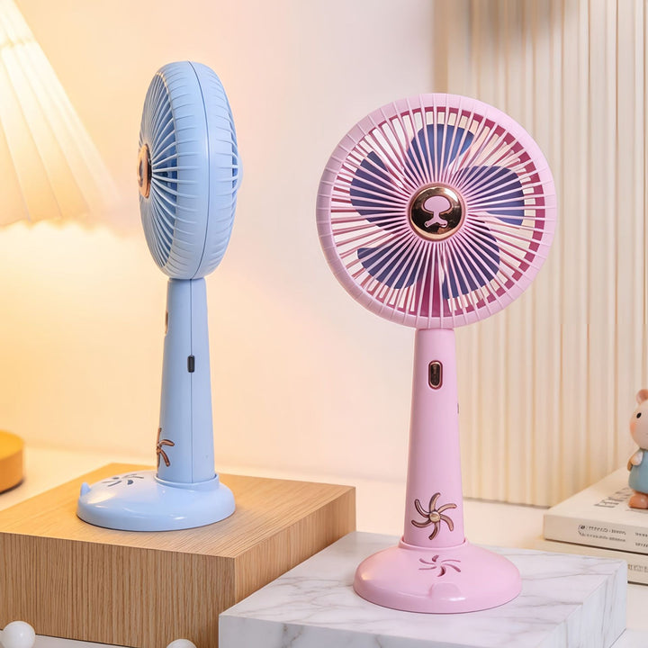 Ladies Portable USB Desk Fan with Flexible Tilt Kalsten