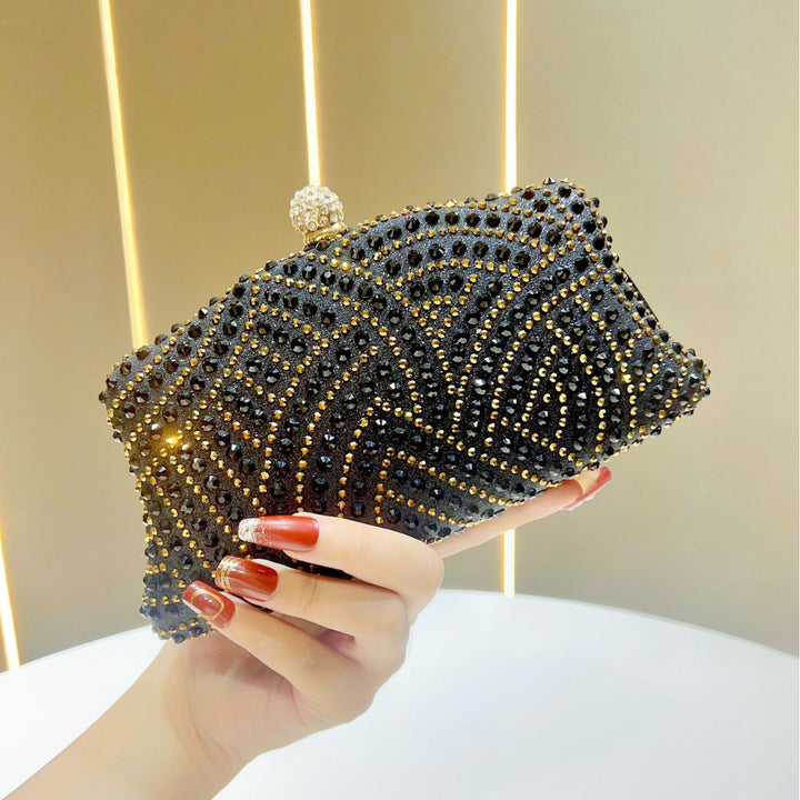 Ornate Beaded Evening Clutch