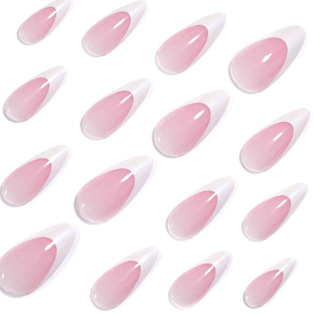 Artistic stiletto nails with elegant gradient Kalsten