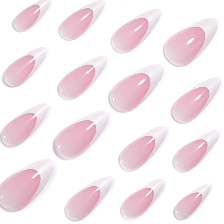 Artistic stiletto nails with elegant gradient Kalsten