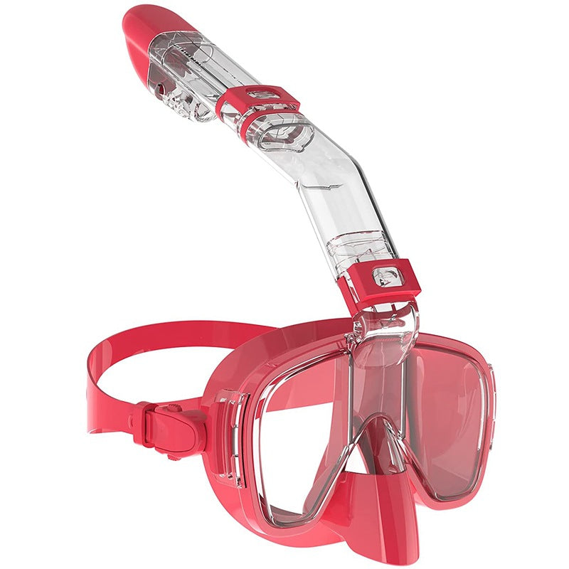 Diving mask with visibility protection and flexible snorkel Kalsten