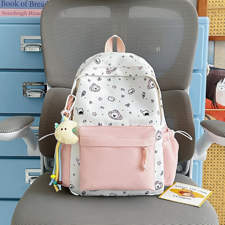 Playful Bunny Ears Printed Backpack Kalsten