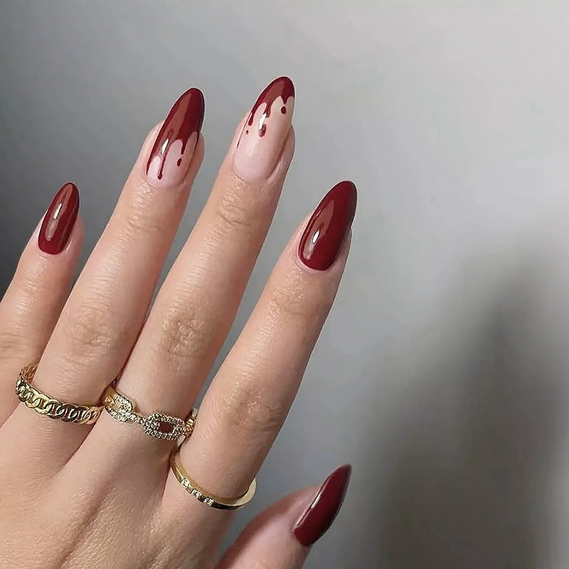Artificial nail set with unique patterns Kalsten