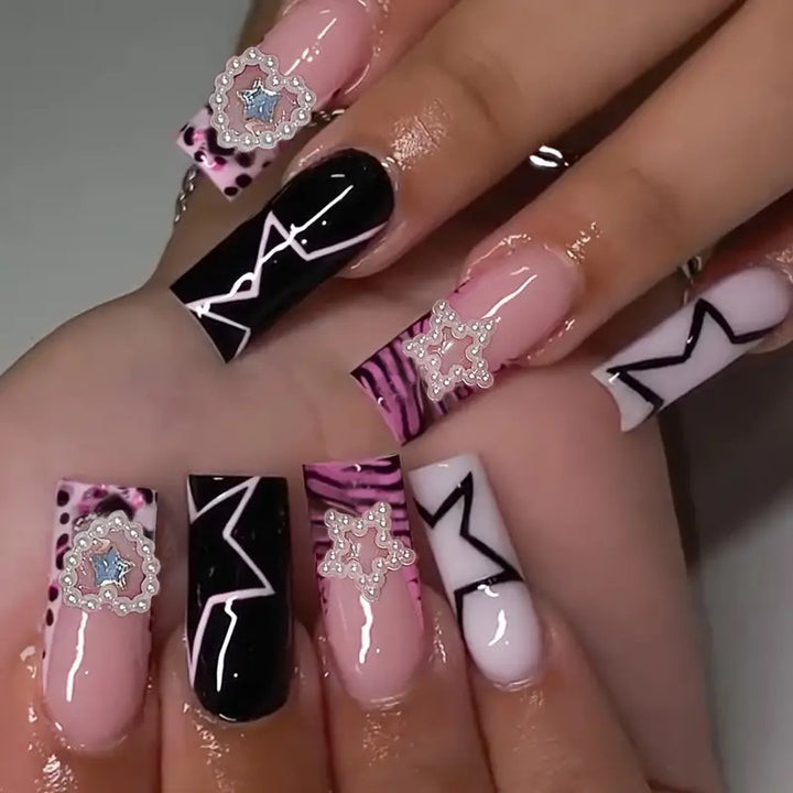 Statement Acrylic Nail Enhancements Kalsten