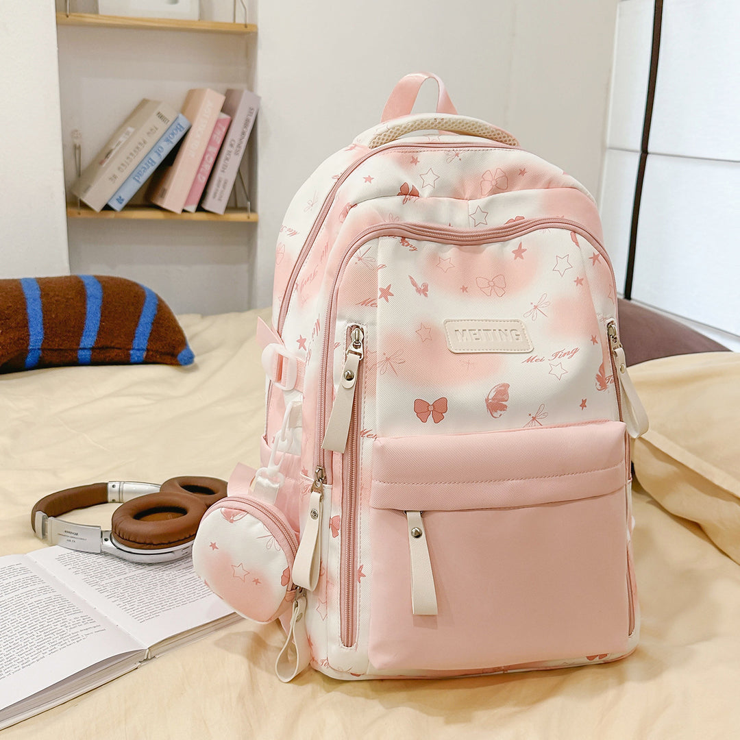 Trendy Patterned Backpack Kalsten