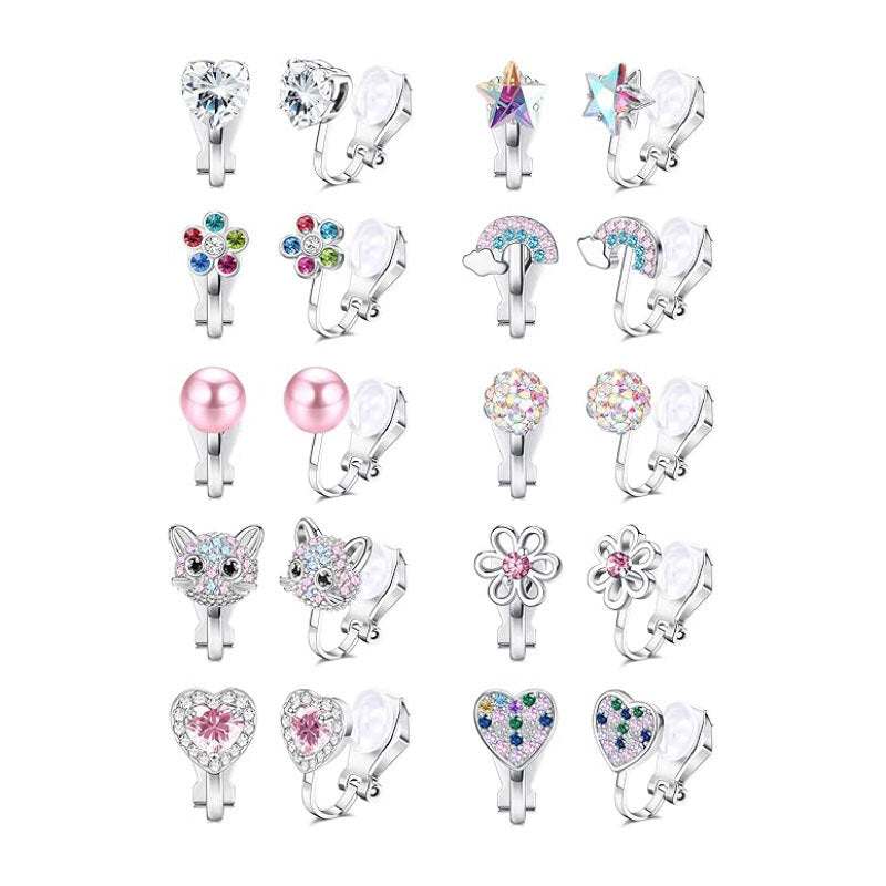 Charming Clip-On Earrings Set Kalsten