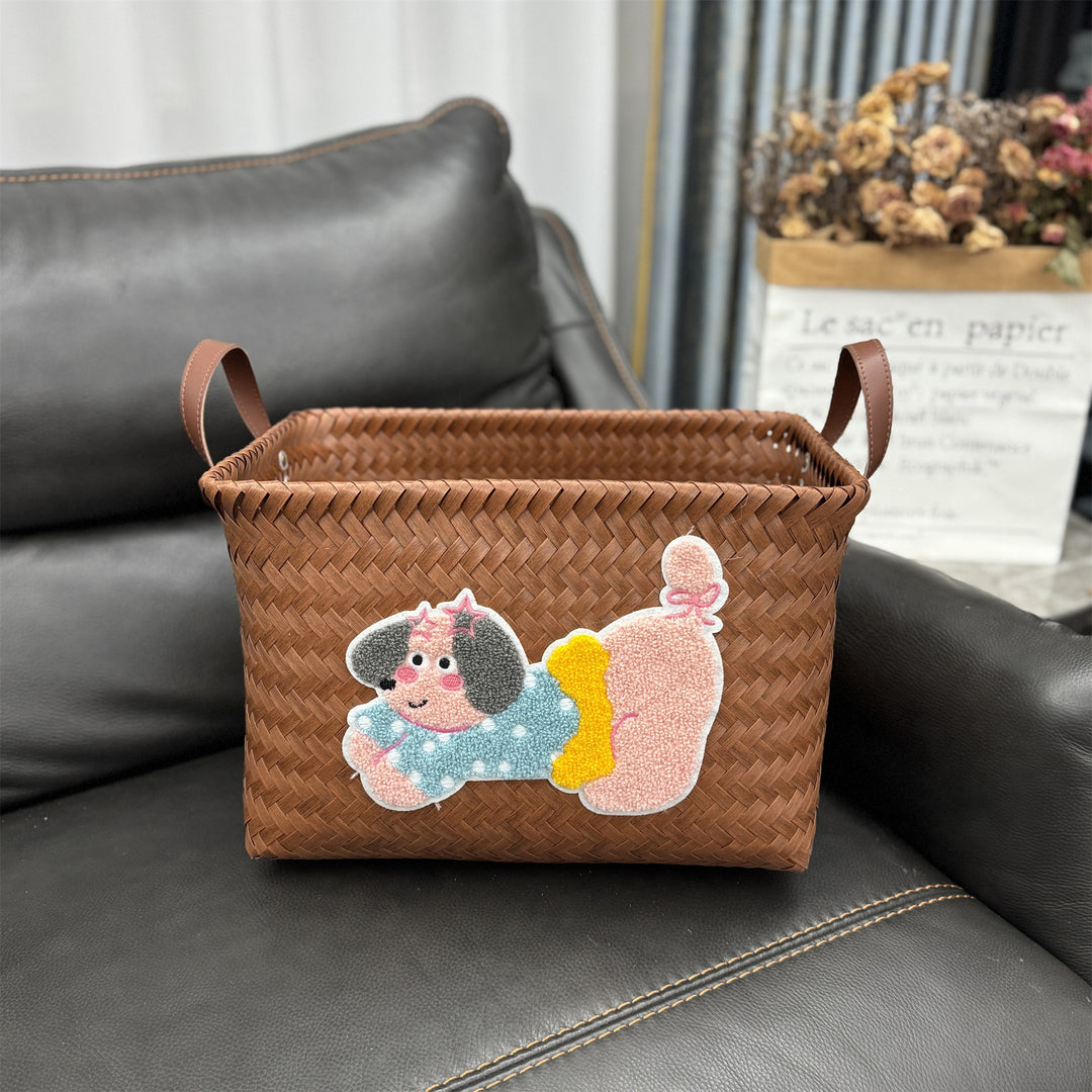 Woven storage basket Kalsten