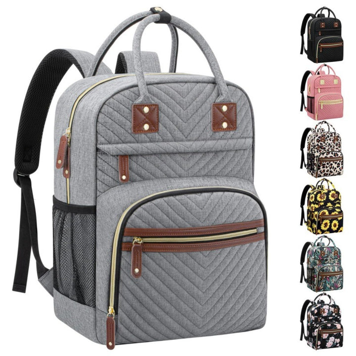 Multifunctional backpack with padded laptop compartment and organizer Kalsten