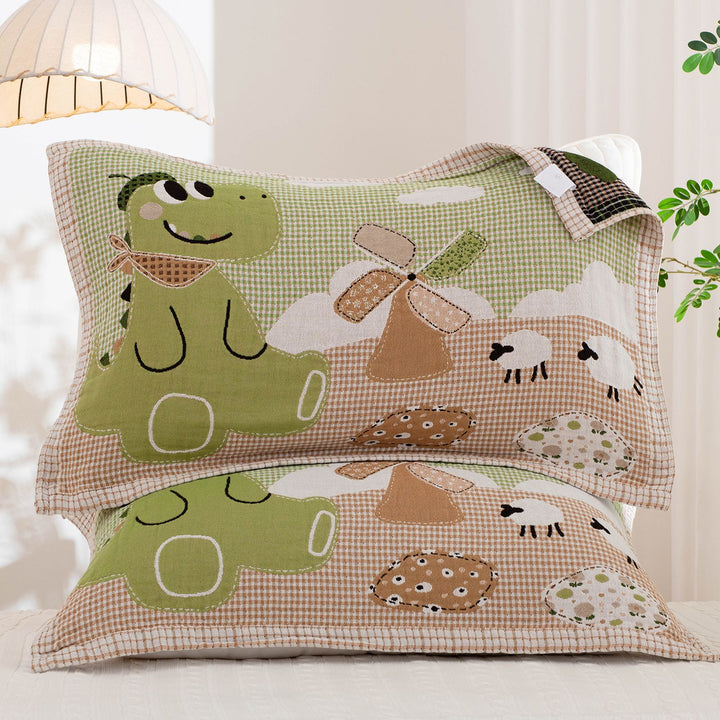 Women's pillowcase with cute dinosaur motif Kalsten