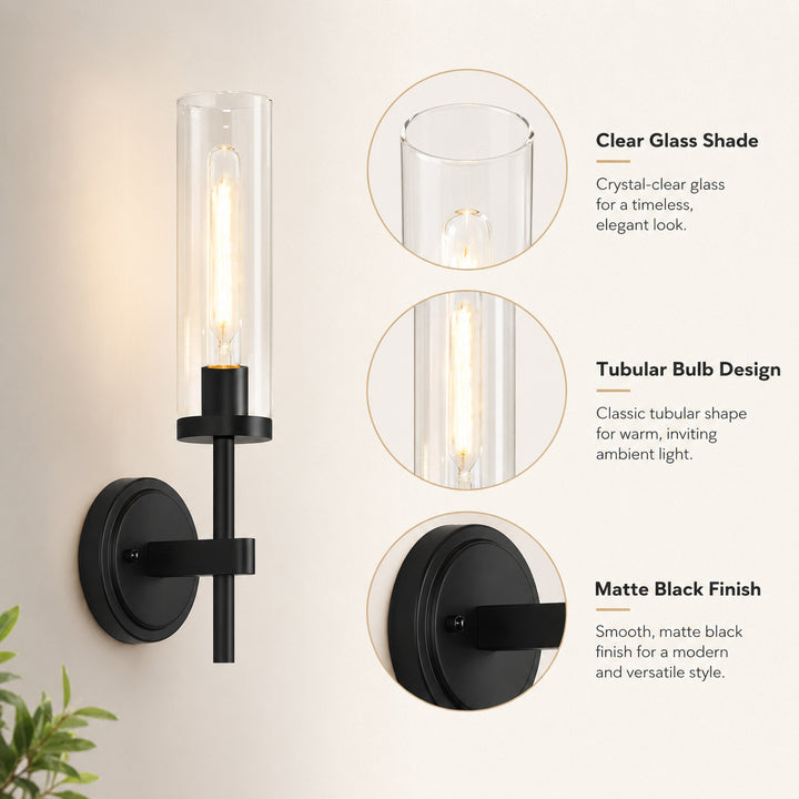 Wall-Mounted Elegant Sconce