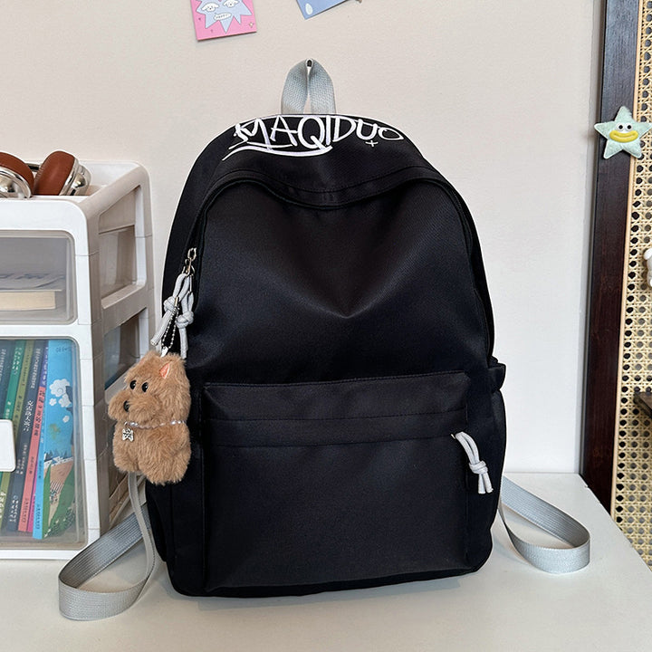 Casual Textured Backpack Kalsten