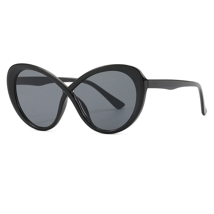 Women Cat-Eye Sunglasses with Mirrored Lenses Kalsten