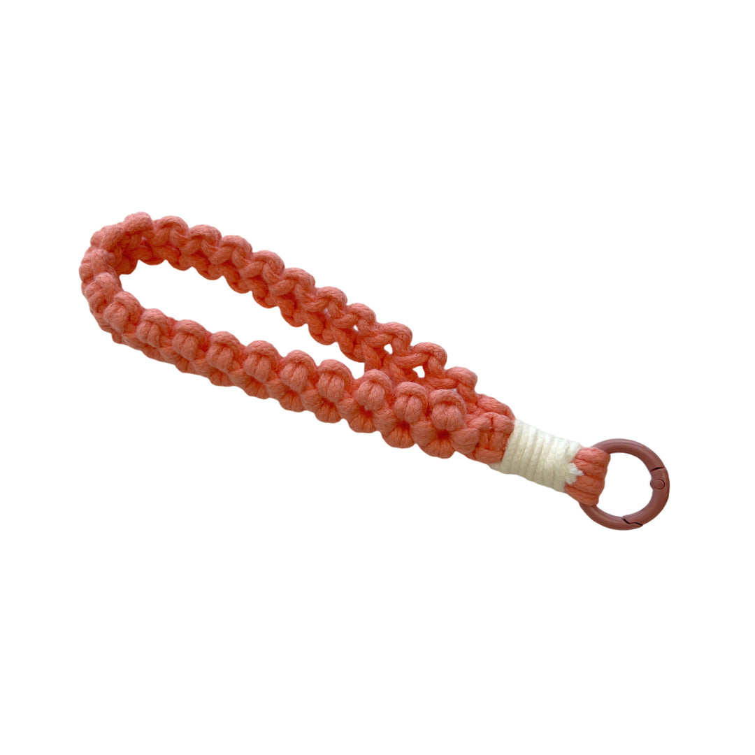Braided Macrame Keychain Holder Kalsten
