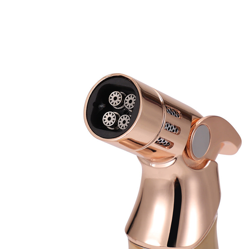 Premium Butane Torch Lighter With Adjustable Flame And Safety Lock