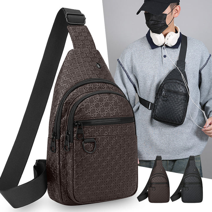 Urban Textured Sling Bag