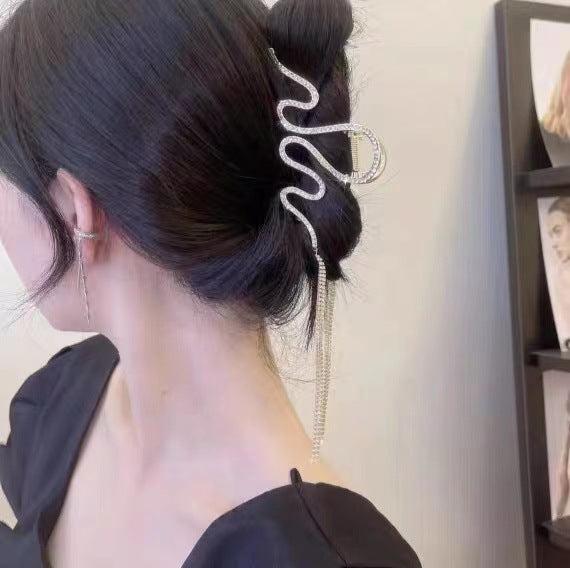 Artistic Snake-Designed Hair Clip Kalsten