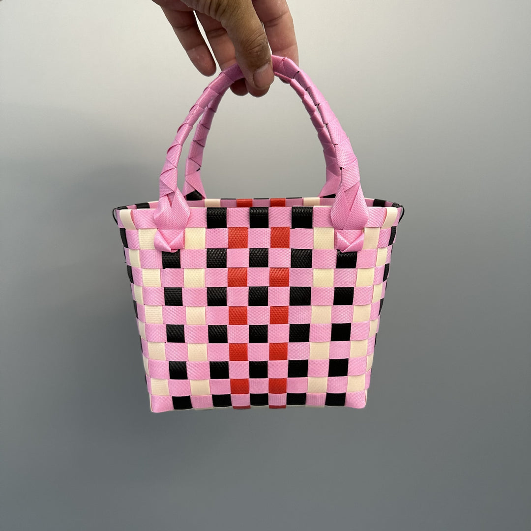 Playful and Colorful Basket Bag Kalsten