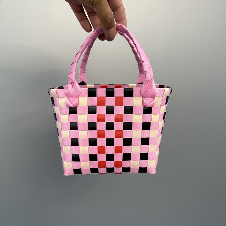 Playful and Colorful Basket Bag Kalsten