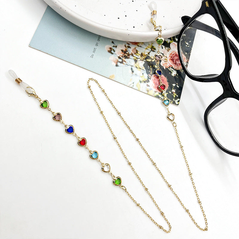 Heart-Shaped Eyewear Chain Kalsten