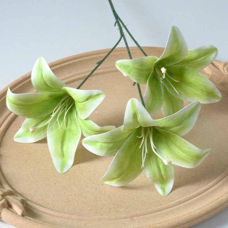 Decorative Artificial Lily Flower Arrangement