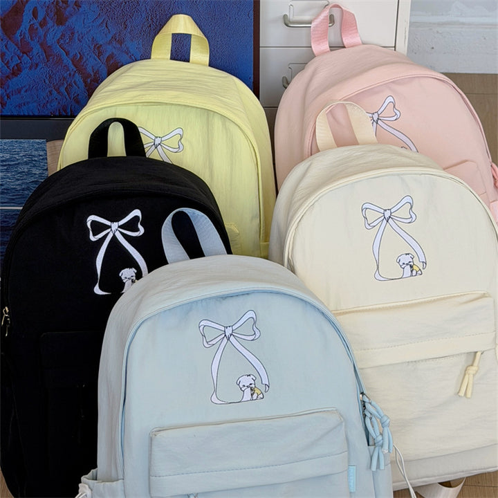 Adorable Casual Backpack with Character Design Kalsten
