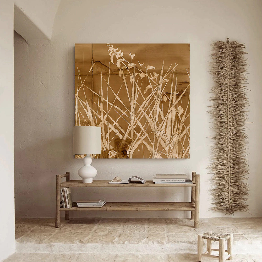 Nature-inspired decorative wall art