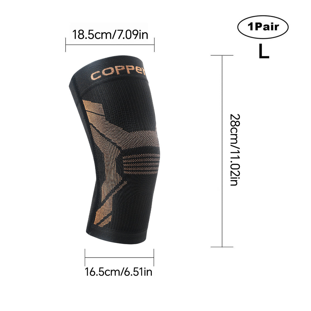 Copper Infused Compression Knee Sleeve Kalsten