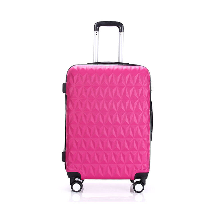 Unisex Textured Hard Shell Cabin Suitcase Kalsten