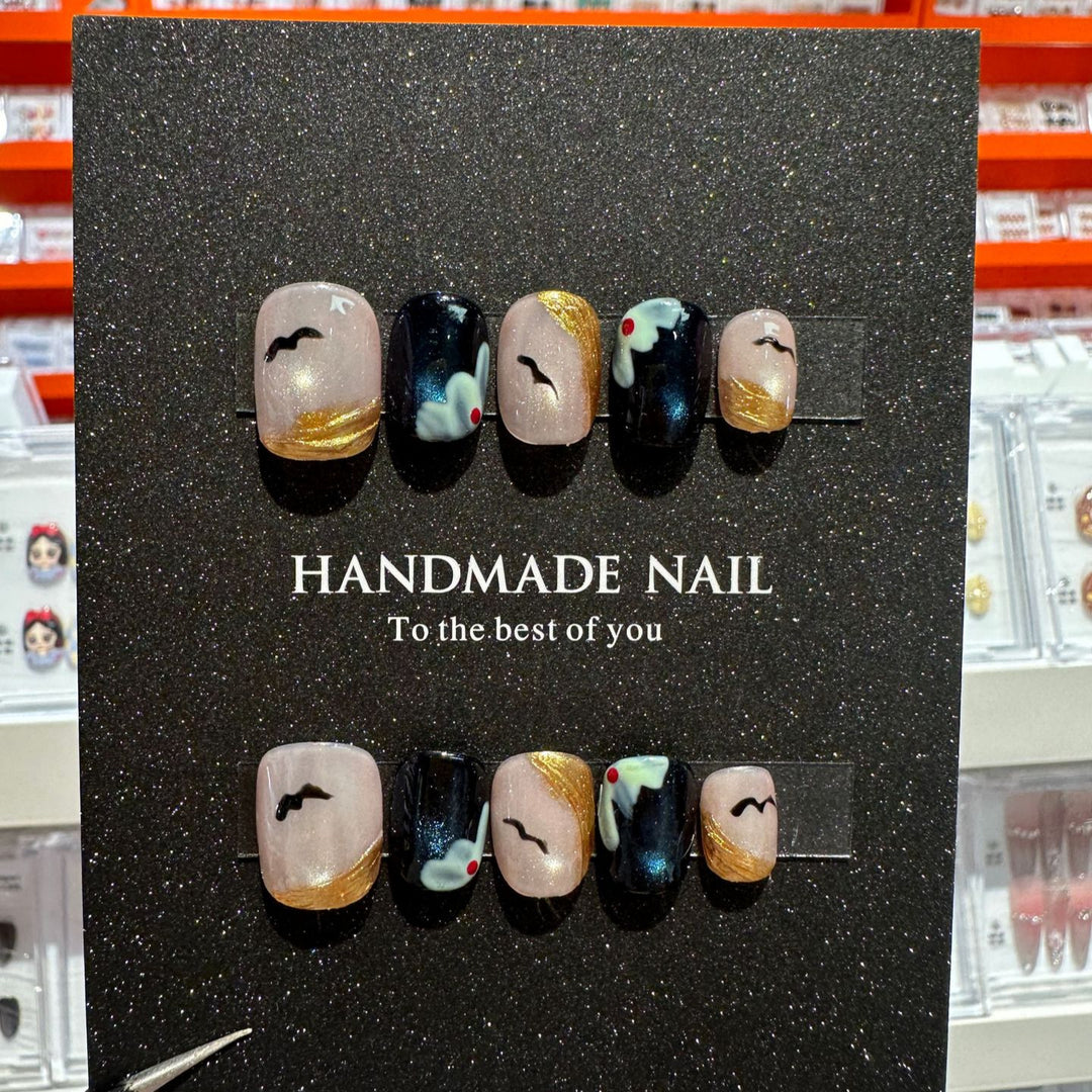 Artistic Handmade Nail Art Set
