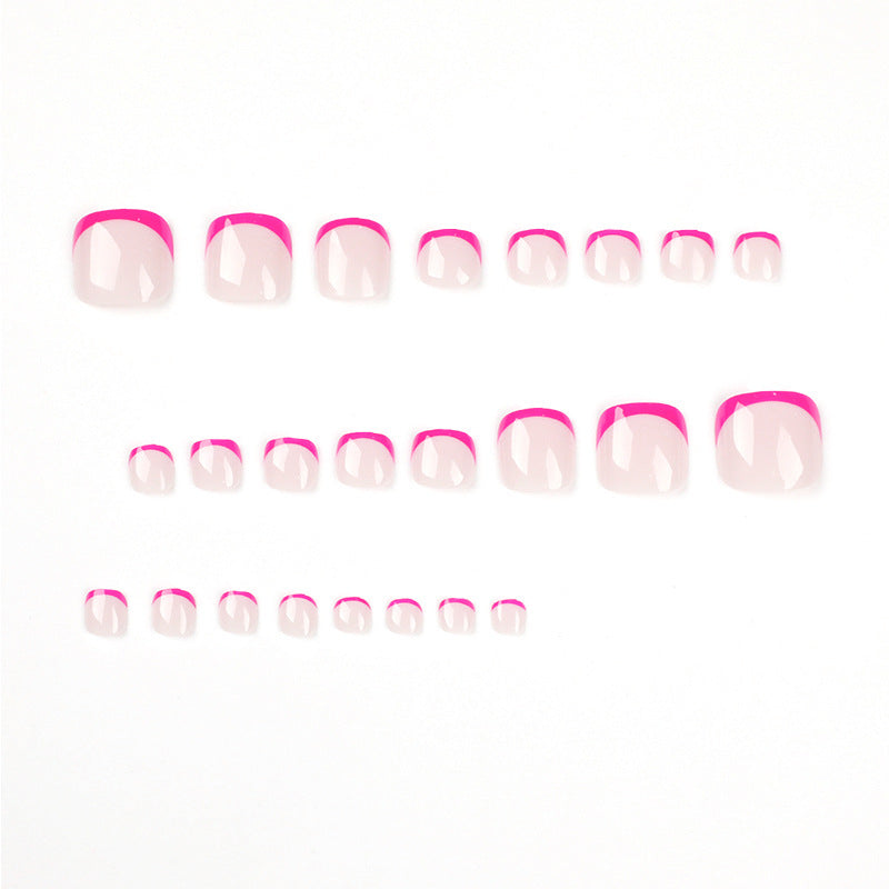 Artful foot nail design with modern color accents Kalsten