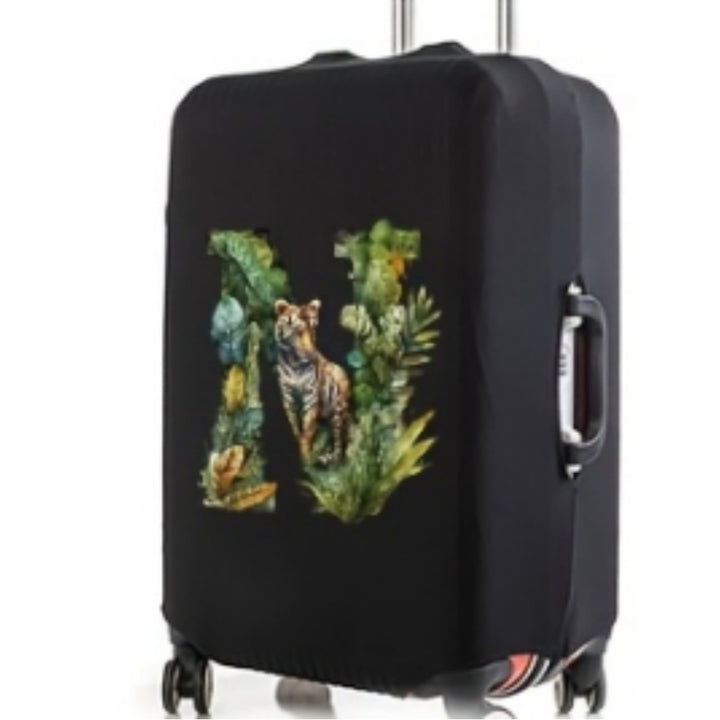 Unisex hard shell suitcase with unique tiger design Kalsten