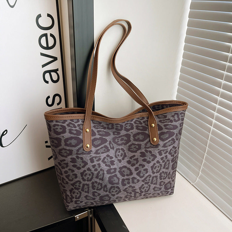 Stylish Animal Print Tote Bag