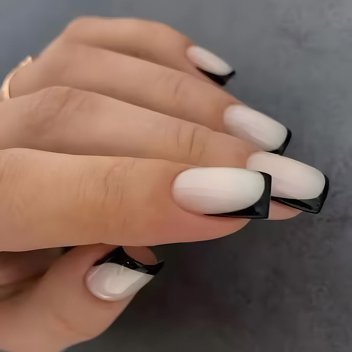 Artistic Ombre Short Square Press-On Nails Kalsten