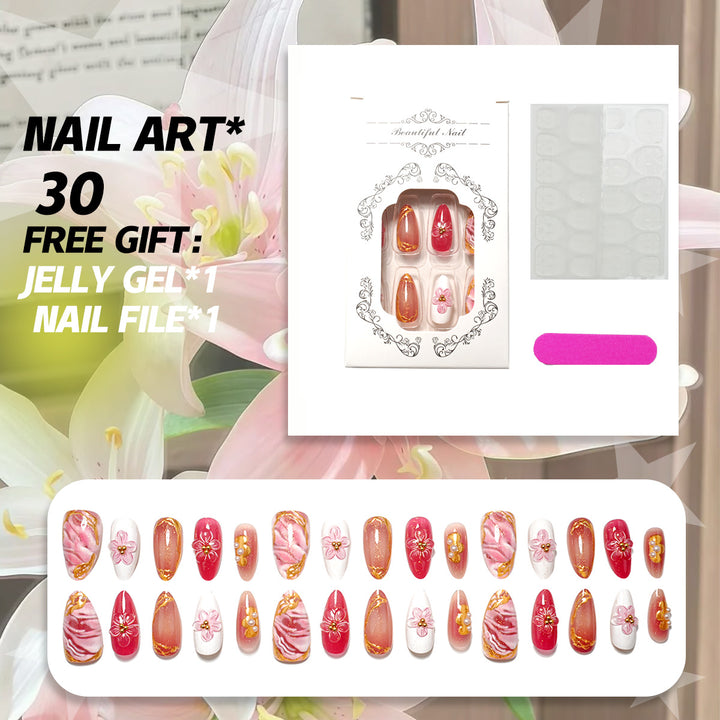 Creative Press-On Nail Art Collection