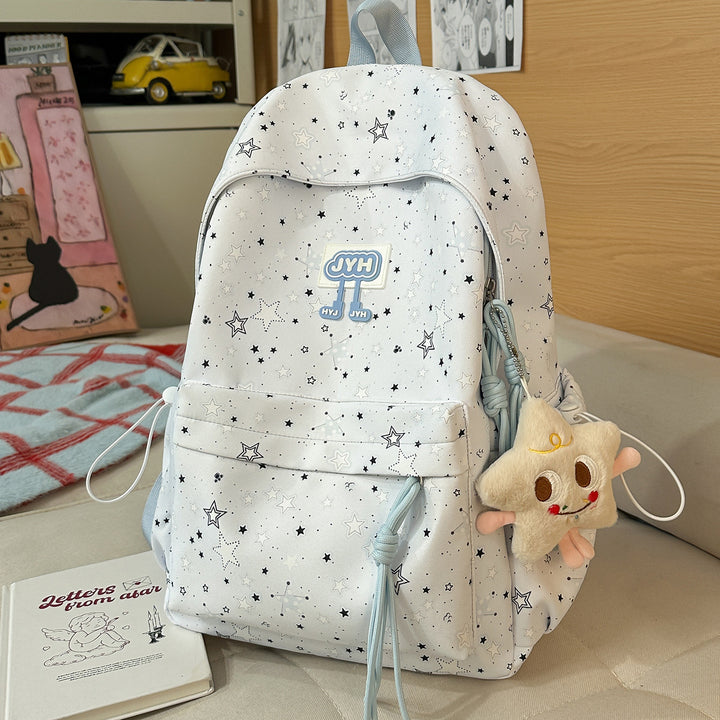 Stylish Star-Printed Backpack Kalsten 1791205440