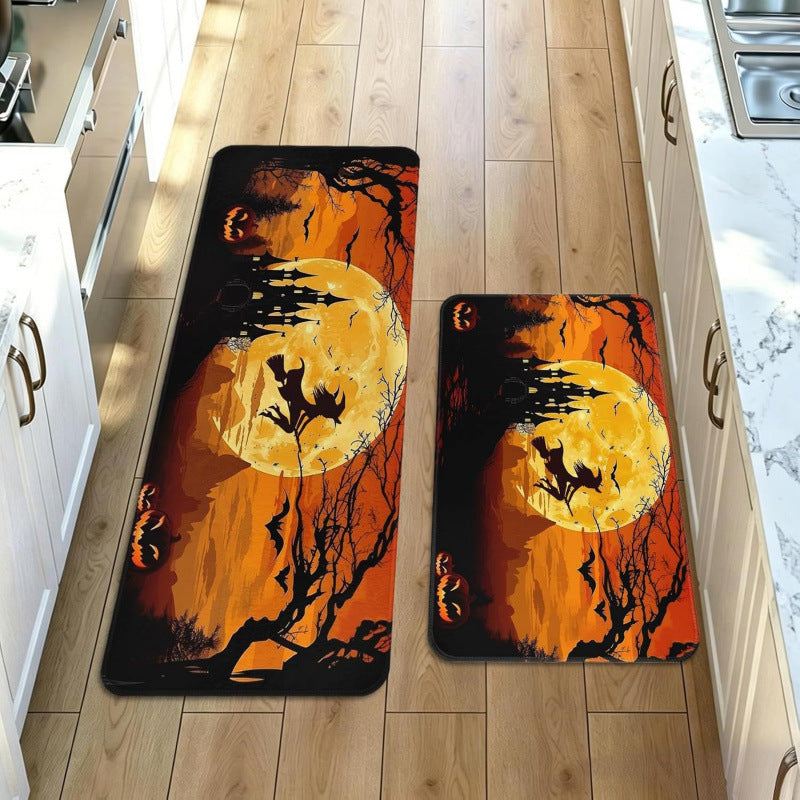 Floral Pattern Kitchen Comfort Mat Set Kalsten