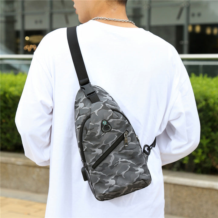 Crossbody backpack with water-repellent material and ergonomic carrying system Kalsten
